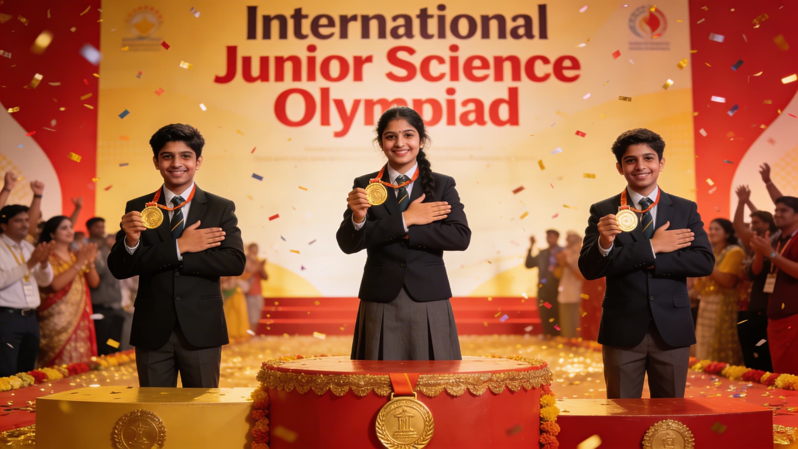 5 ALLEN students win Gold Medals in International Junior Science Olympiad (IJSO)