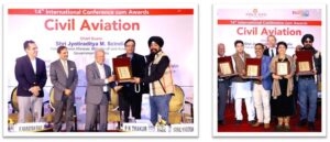 Frankfinn Receives the Award for 'Best Air Hostess Training Institute' for 11th Year in a Row at 14th ASSOCHAM International Conference cum Awards on Civil Aviation