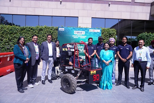 BAJA SAEINDIA 2023, Presented by BPCL E-drive Organizes the Physical Round at Chitkara University Baddi, Himachal Pradesh