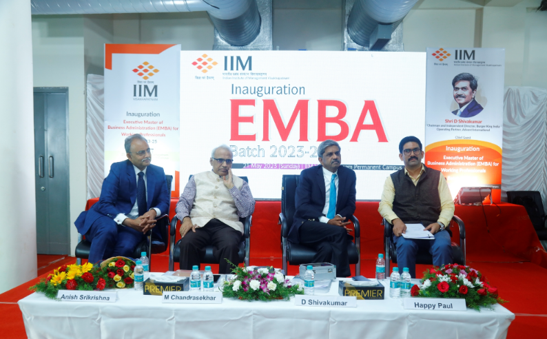 IIM Visakhapatnam, TimesPro inaugurates its first batch of the Executive MBA for Working Professional