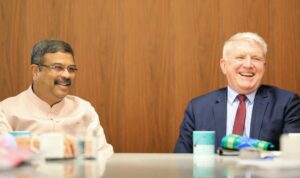 Shri Dharmendra Pradhan meets Australian Minister for Skill and Training, calls for strengthening India-Australia ties which are at historic high.