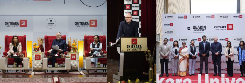 Deakin University Vice-Chancellor's Visit Amplifies Global Academic Collaboration at Chitkara University